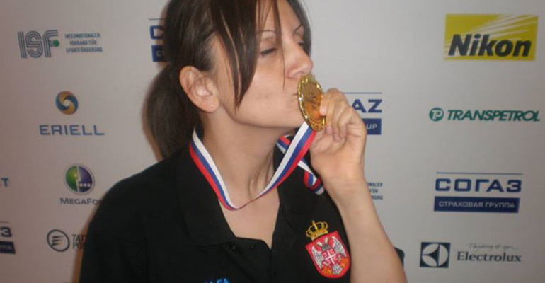 Ana Prvulovic medalja